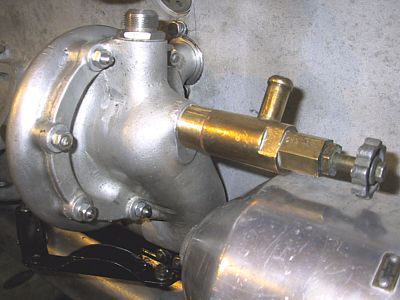 R-R PIII - water pump: rear